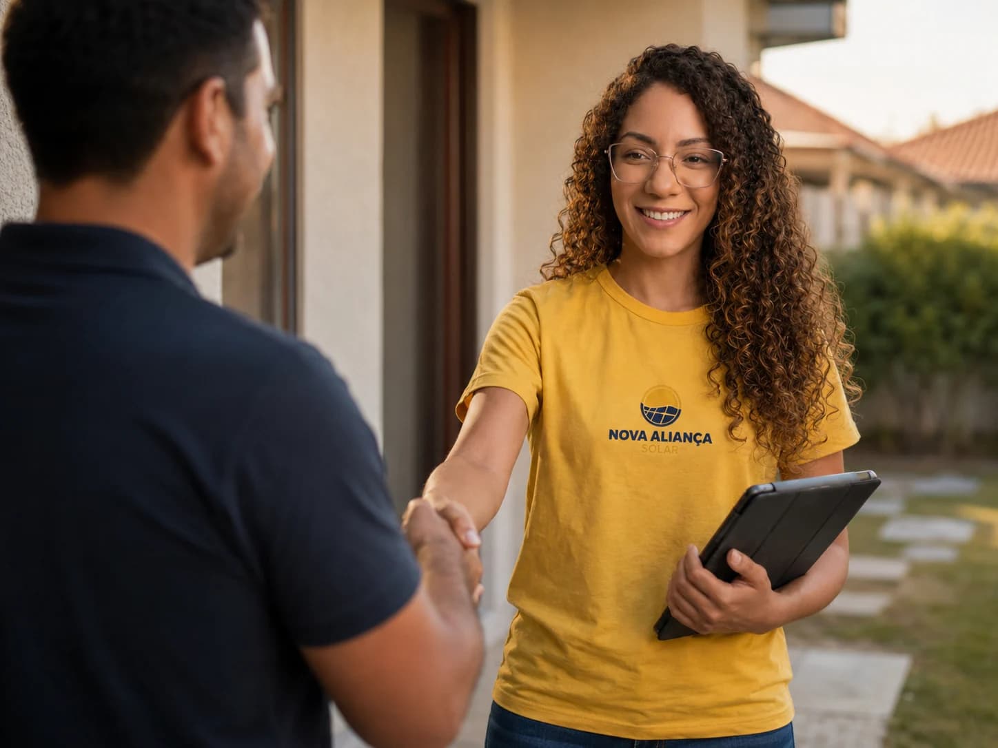 Cliente acompanhado pela Nova Aliança Solar em projeto de energia solar